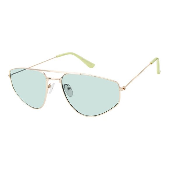 NWT Juicy Couture Zillion In Shiny Gold sunglasses - Picture 1 of 2